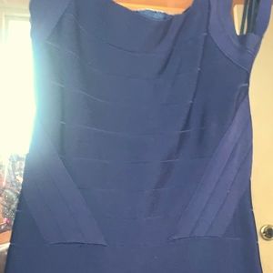 Bebe Navy Bodycon dress